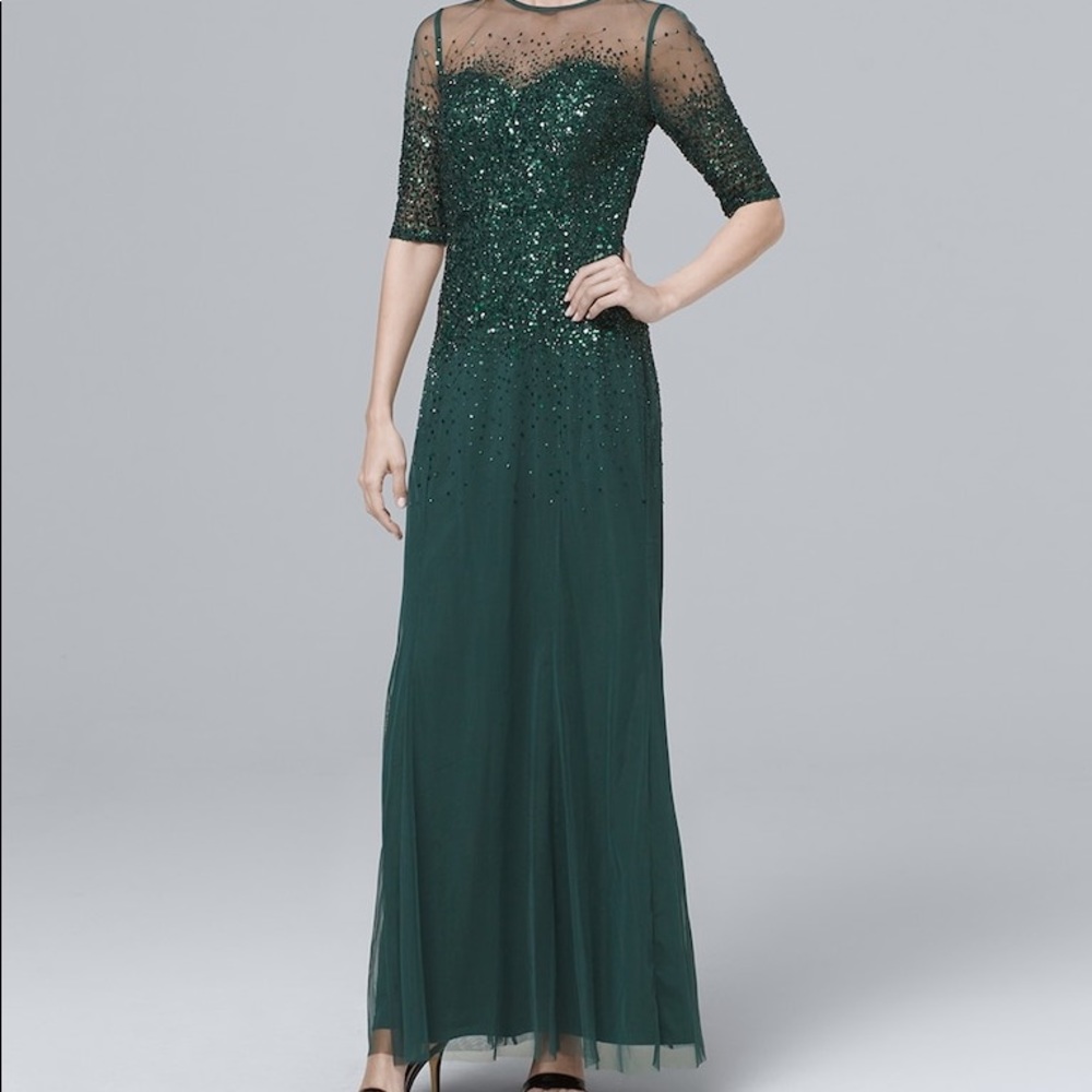 Formal Emerald Green Dress